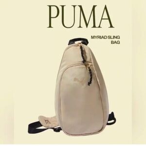 ✨HOST PICK x 2✨ PUMA Myriad Sling Bag Crossbody in Light Beige